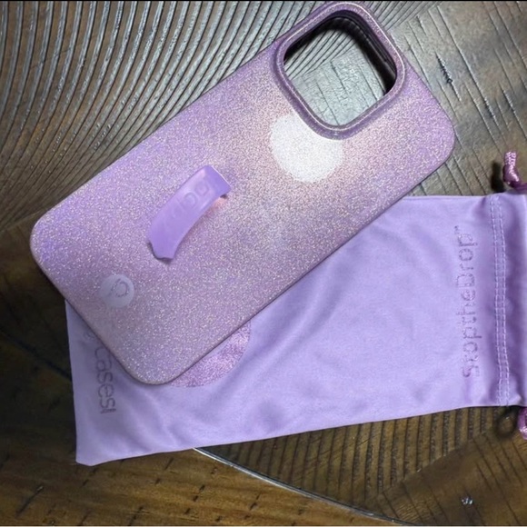 Lavender Sparkle Phone Case iPhone 16 pro max - Picture 1 of 1